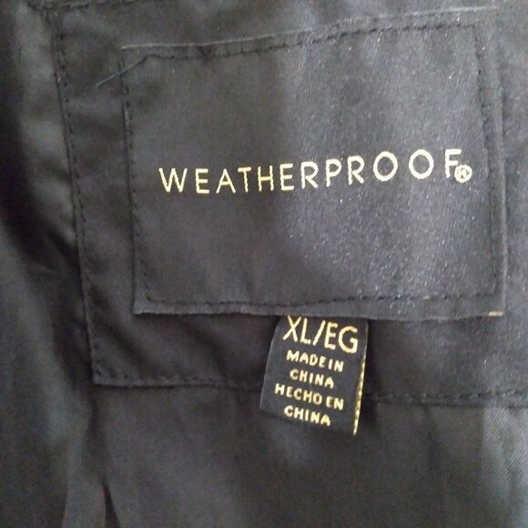 Weatherproof Women Sleek Black Diamond Lightweight Quilted Long Sleeve Jacket XL - Picture 2 of 8